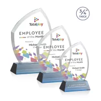 Daltry VividPrint™ Award on Newhaven Base - Sky Blue