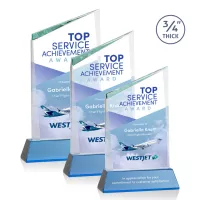 Scarsdale VividPrint™ Award on Newhaven - Sky Blue