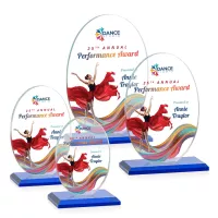 Austin (Vert) VividPrint™ Award - Blue