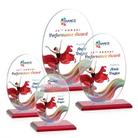 Austin (Vert) VividPrint™ Award - Red