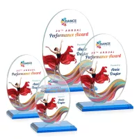 Austin (Vert) VividPrint™ Award - Sky Blue