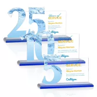 Hazelton VividPrint™ Award - Blue