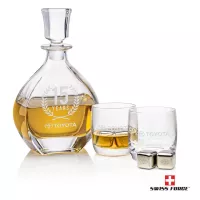 Oakville Decanter Set & Ice Cubes