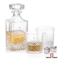 Tacoma Decanter Set & Ice Cubes