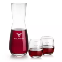Mason Carafe & Crestview Stemless Wine