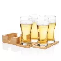 Bamboo Coaster Gift Set - Salzburg