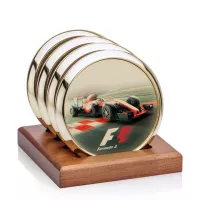 Danville VividPrint™ Coaster on Porterfield Base - Set of 4