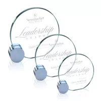 Verdunn Award - Jade/Chrome Circle