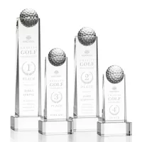 Dunbar Golf Award on Base - Clear