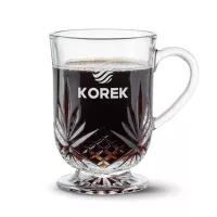 Brinkley Footed Mug - 10oz - Deep Etch