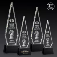 Springfield 3D Award on Robson Base - Black