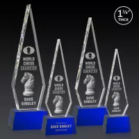 Springfield 3D Award on Robson Base - Blue