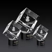 Burrill 3D Award on Marvel Base - Black