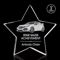 Standing Star Award 3D