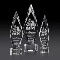 Manilow Award on Paragon Base (3D) - Clear
