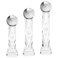 Globe Award on Toscana Base - Clear