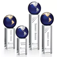 Luz Globe Award - Blue/Gold