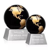 Ryegate Globe Award - Black/Gold