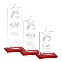 Bryanston Chrome Star Award - Red