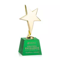 Tuscany Gold Star on Robson Base - Green