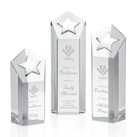 Dorchester Silver Star Award - Clear