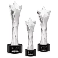 Arlington Star Award on Marvel Base - Black