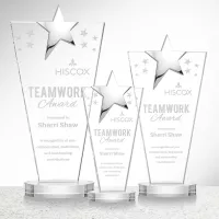 Mantella Chrome Star Award - Clear