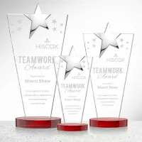 Mantella Chrome Star Award - Red