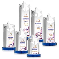Berkeley VividPrint™ Award on Condor Base - Blue