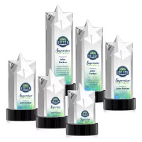 Berkeley VividPrint™ Award on Stanrich Base - Black