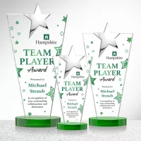 Mantella Chrome Star VividPrint™ Award - Green