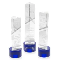 Oakham Award on Marvel Base - Blue