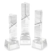 Oakham Award on Robson Base - Clear