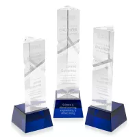 Oakham Award on Robson Base - Blue