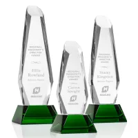 Rawlinson Award on Base - Green