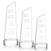 Belmont Tower Award on Stanrich Base - Clear