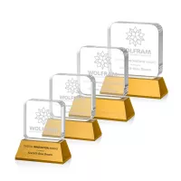 Flamborough Award on Base - Amber