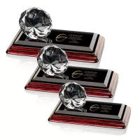 Gemstone Award on Rosewood - Diamond