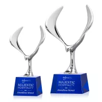 Maverick Eagle Award on Robson Base - Blue