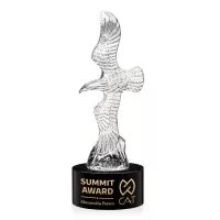 Staffordshire Eagle on Marvel Base - Black
