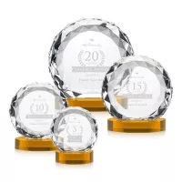 Seville Award on Alberton Base - Amber