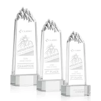Himalayas Tower Award on Base - Clear