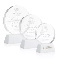 Glenwood Award on Base - White