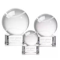 Tennis Ball Award on Paragon Base
