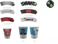 8/9 oz Corrugated Beverage Sleeve
