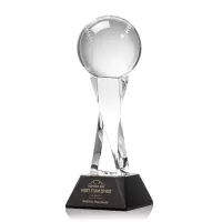 Baseball Award on Langport Base - Black