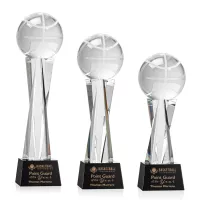 Basketball Award on Grafton Base - Black