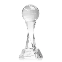 Basketball Award on Langport Base - Clear