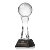 Pickleball Award on Langport Base - Black
