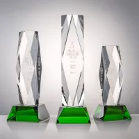 President Award on Base - Green